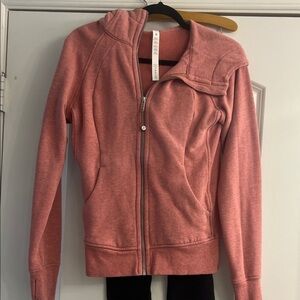 lululemon athletica Pink Scuba Hoodie